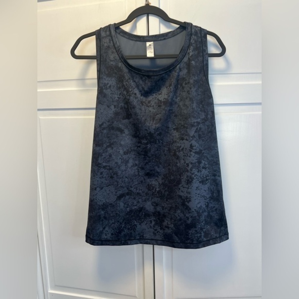 YOGALICIOUS Lux Tank Top Size Women’s 1X Color Blue And Black